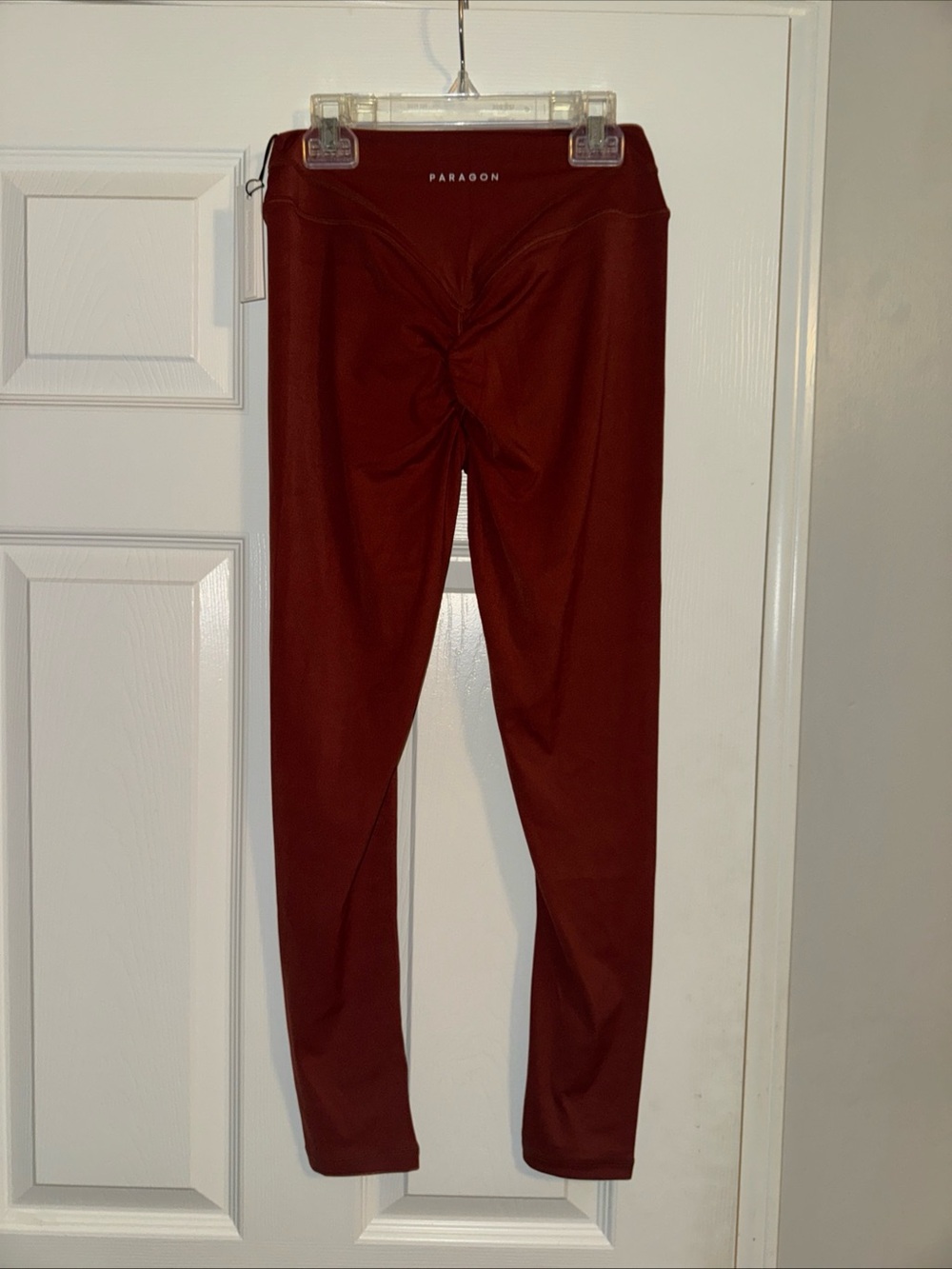 PARAGON Women's Leggings in Rust Brown - Picture 6 of 6